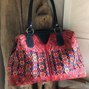 Embroidered Boho Bag